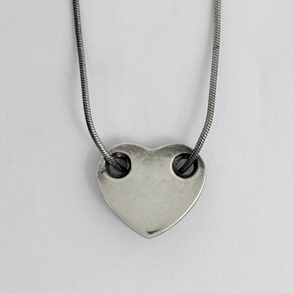 Tiffany & Co Heart Necklace Plate 925 Sterling Silver — view 2
