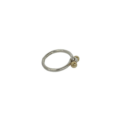 Tiffany & Co Hook Eye Ring 925 Sterling Silver Gold — view 5
