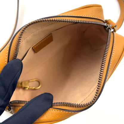 Gucci Disney Micro GG Leather Brown Shoulder Bag Gold — view 3