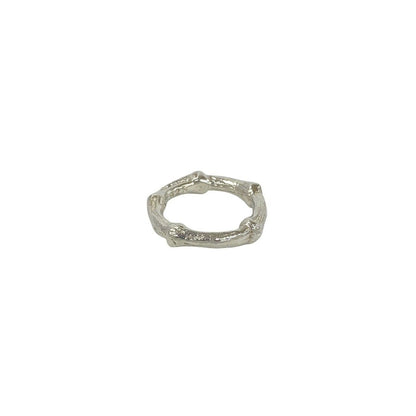 Tiffany & Co Vintage Bamboo Ring 925 Sterling Silver — view 5