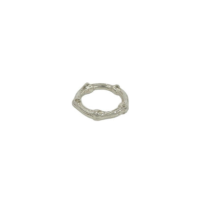 Tiffany & Co Vintage Bamboo Ring 925 Sterling Silver — view 6