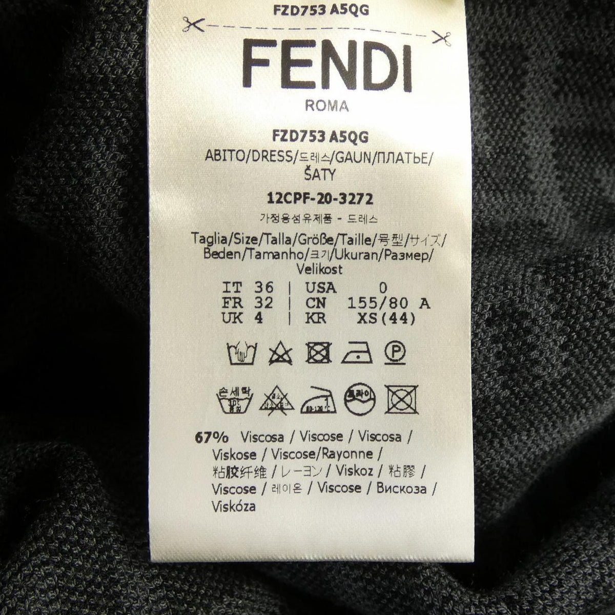 Fendi Dress Gray — view 3