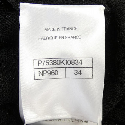 Chanel 23A Knit Sweater Black — view 4