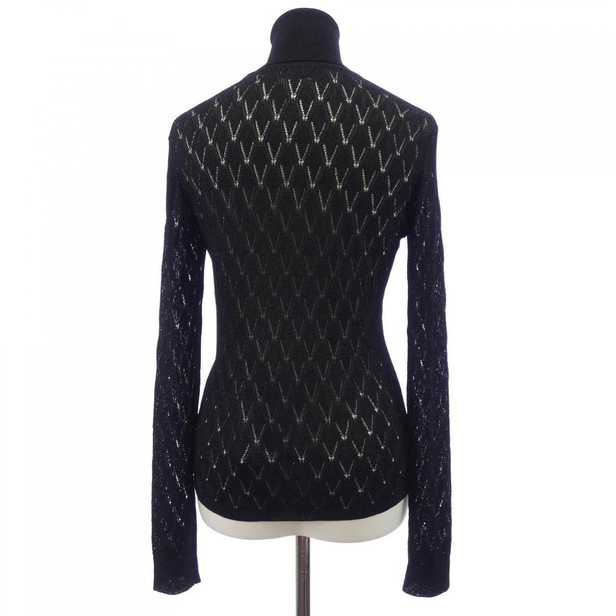Chanel 23A Knit Sweater Black — view 2