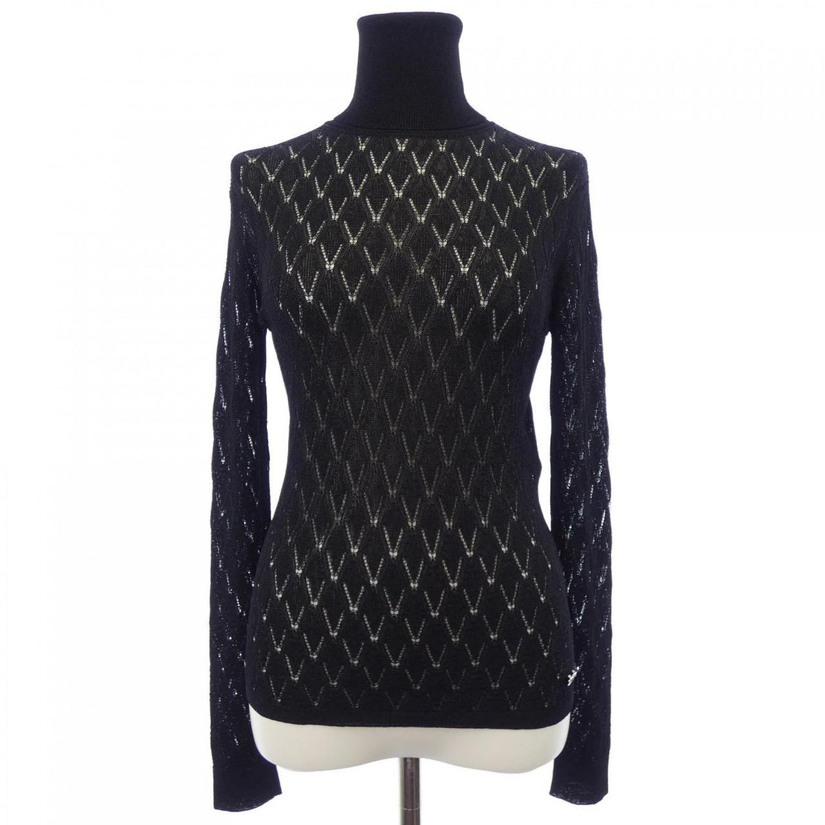 Chanel 23A Knit Sweater Black