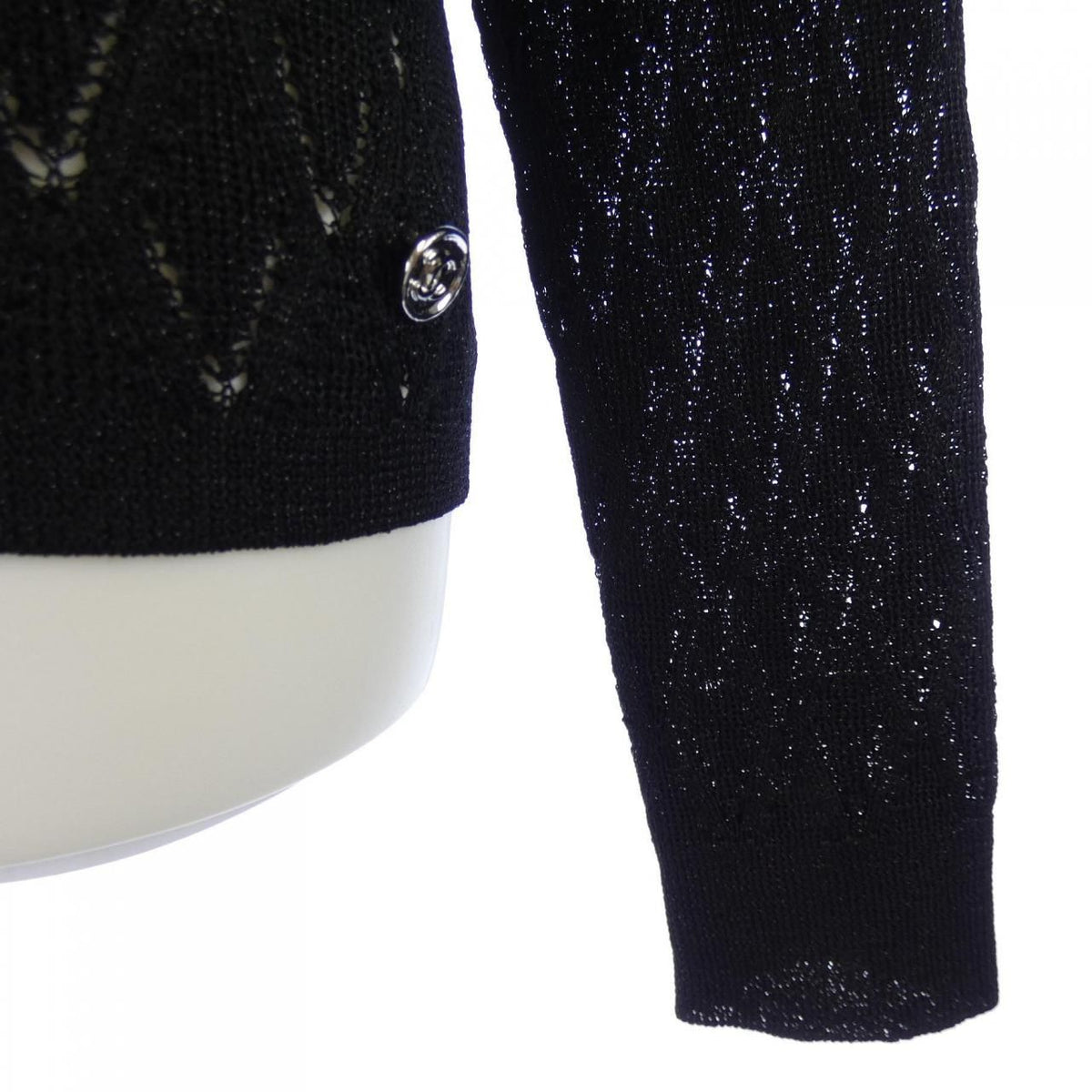 Chanel 23A Knit Sweater Black — view 7