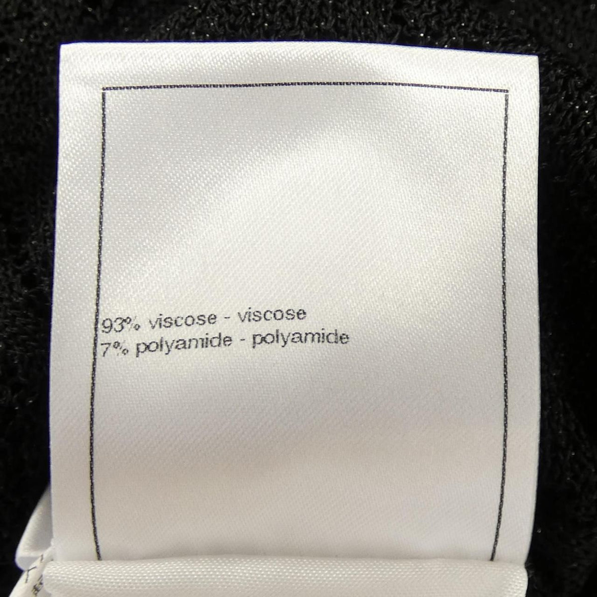 Chanel 23A Knit Sweater Black — view 3