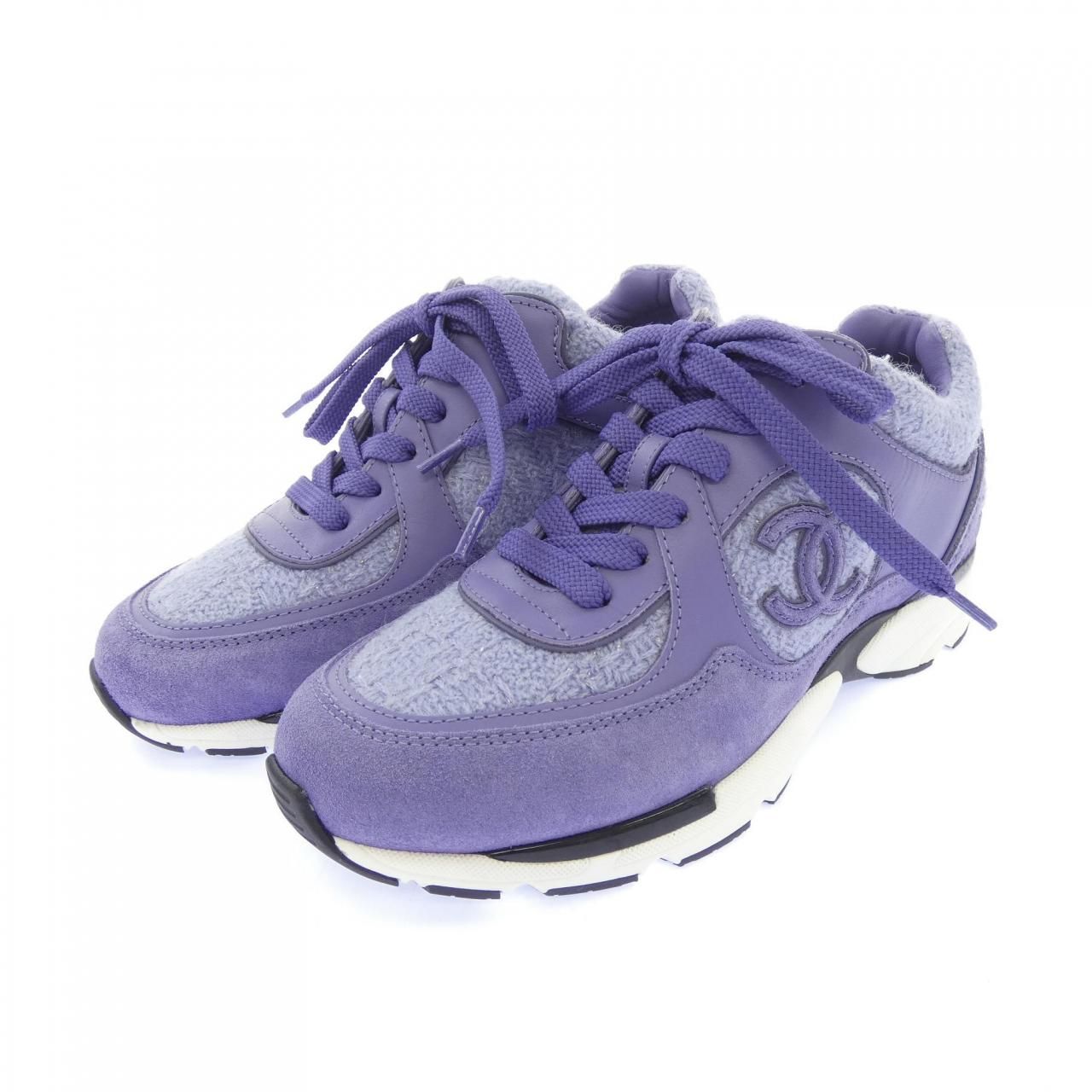 Chanel Sneakers Purple — view 3