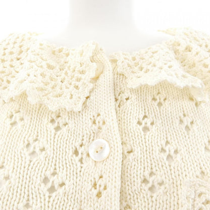 Celine Cropped Cardigan Beige — view 5