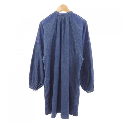 Celine Dress Navy — view 2