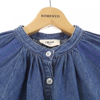 Celine Dress Navy — view 5