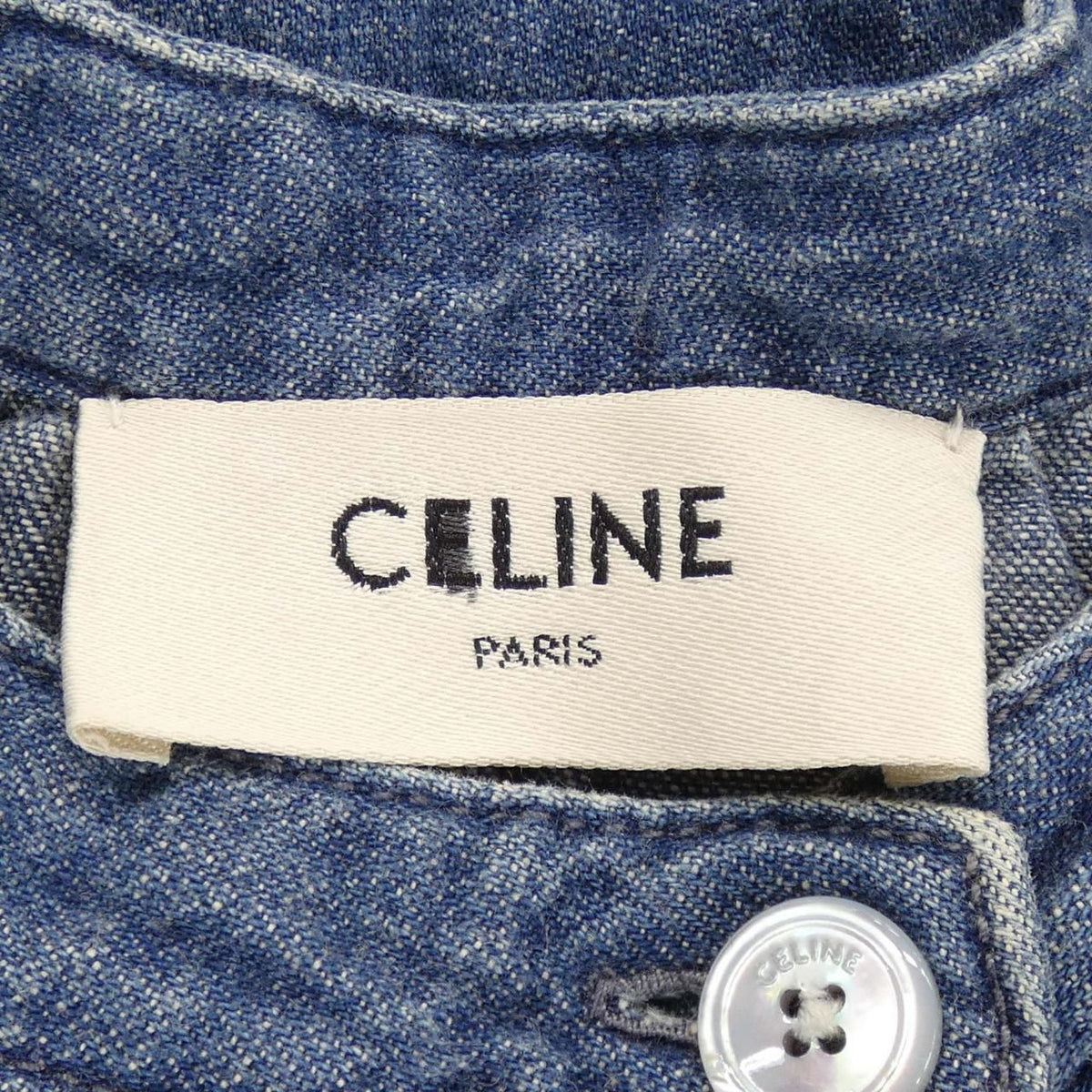 Celine Dress Navy — view 4