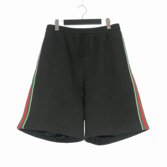 Gucci GG Jacquard Bermuda Shorts L Black