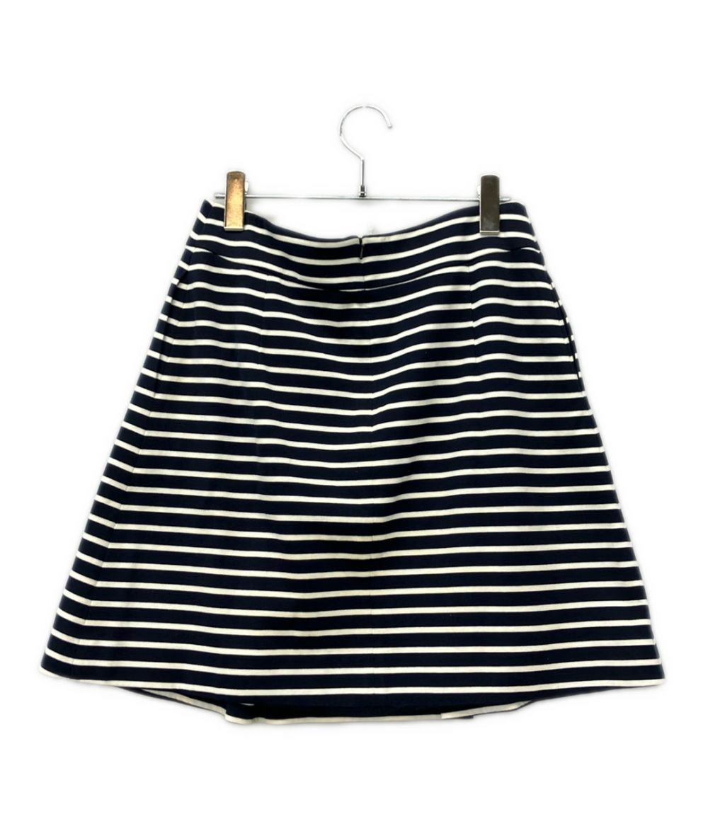 Dior Marine Stripe Flare Skirt 44 — view 2