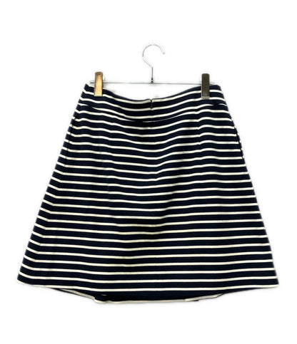 Dior Marine Stripe Flare Skirt 44 — view 2