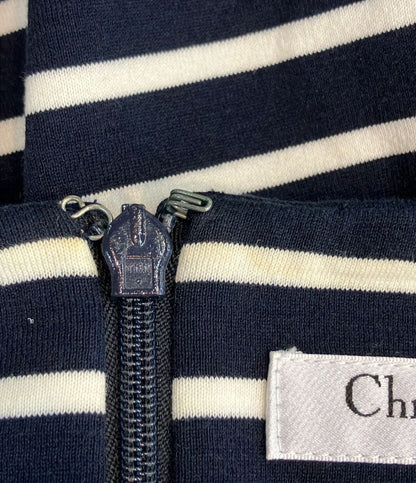 Dior Marine Stripe Flare Skirt 44 — view 5