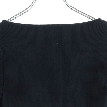 Celine Triomphe Short Cropped Top Black Retro — view 4