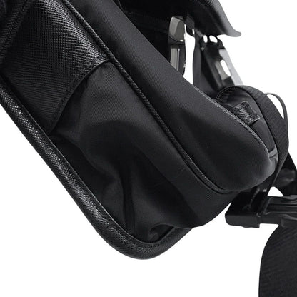 Prada Shoulder Bag Re-Nylon Triangle Logo Black — view 7
