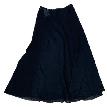 Dior Sheer Flare Skirt Long Transparent Light