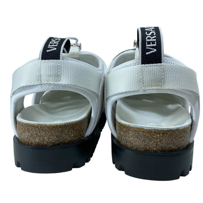 Versace Sandals Shoes Drawstring Leather White High Quality Comfortable Modern — view 4