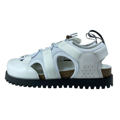 Versace Sandals Shoes Drawstring Leather White High Quality Comfortable Modern — view 3