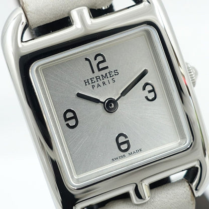 Hermes Capecod PM Mini Watch Silver Dial Quartz — view 2