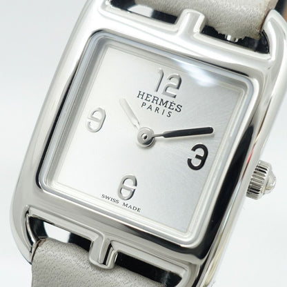 Hermes Capecod PM Mini Watch Silver Dial Quartz — view 3