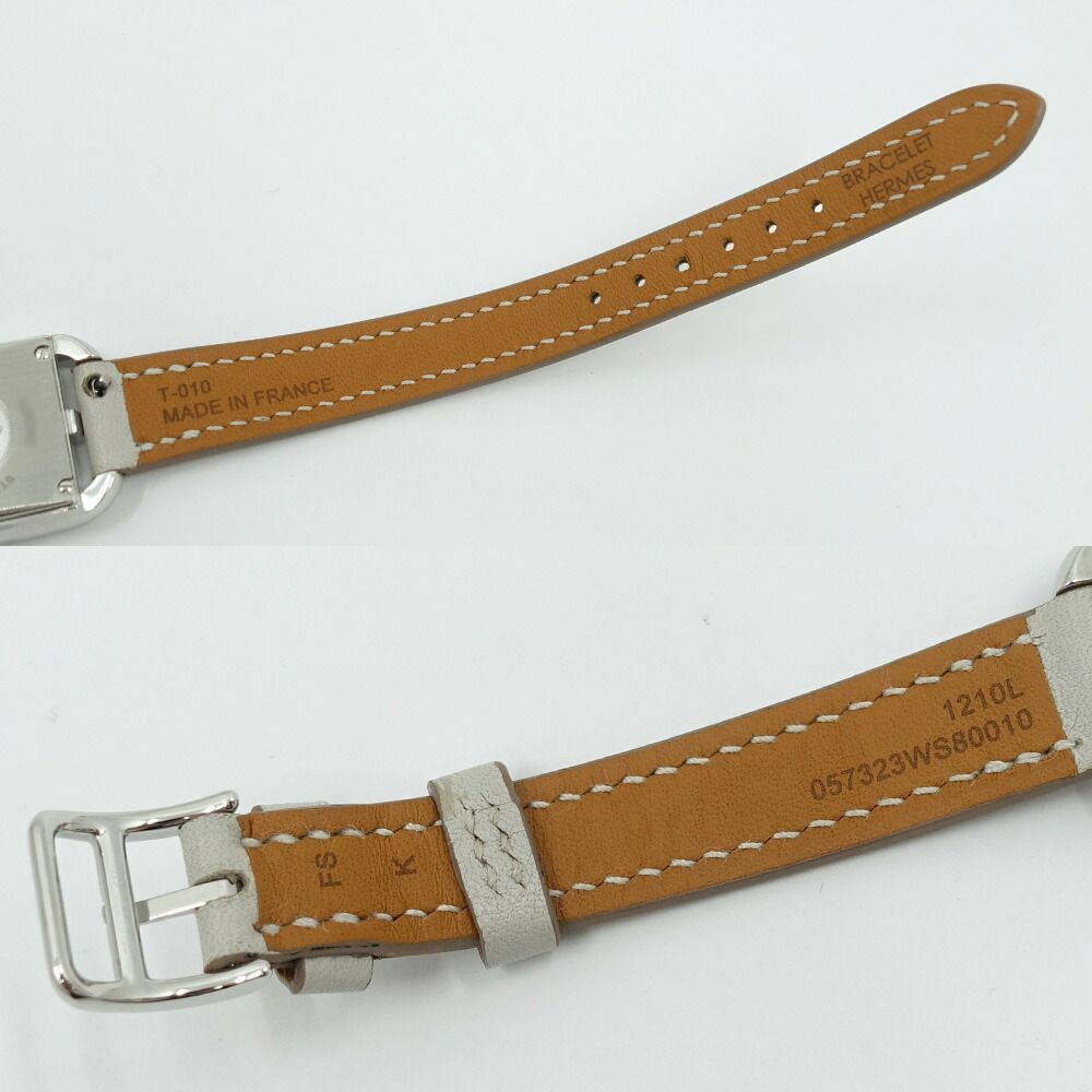 Hermes Capecod PM Mini Watch Silver Dial Quartz — view 5