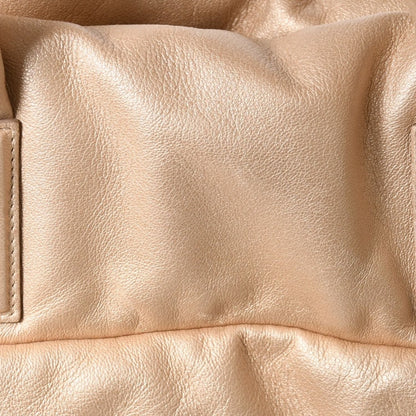 Chanel Coco Cocoon MM Tote Bag CC Logo Lambskin Gold — view 4