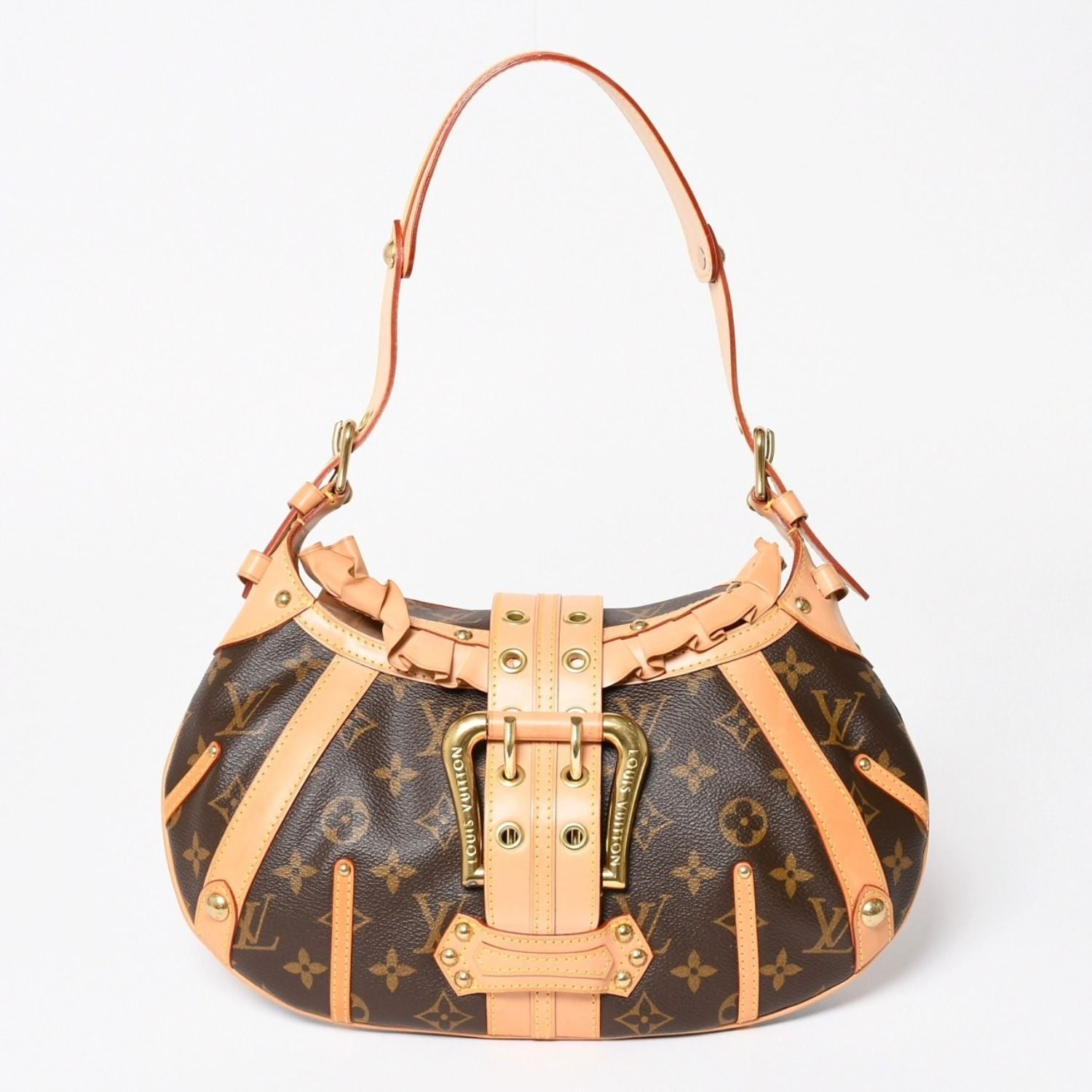 Louis Vuitton Shoulder Bag Leonor Monogram Brown