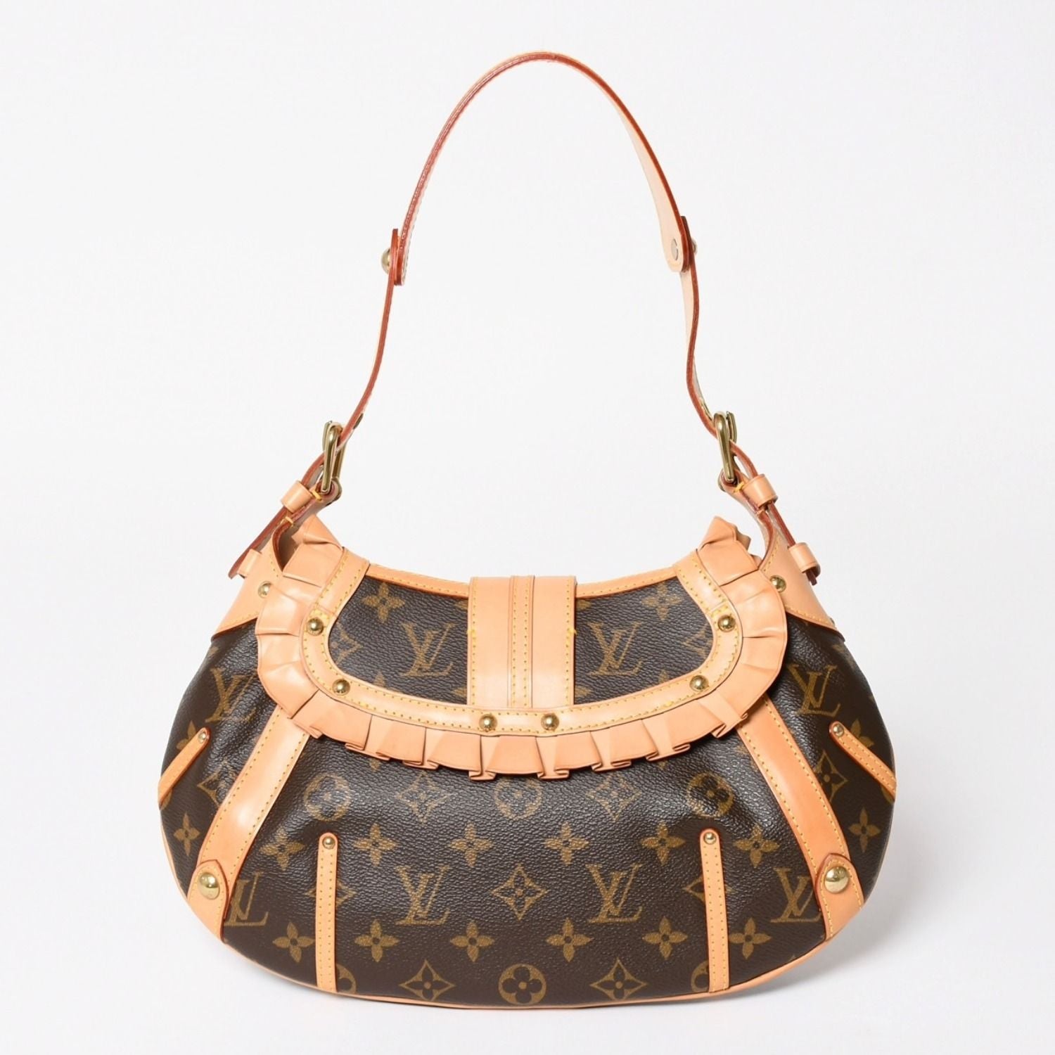 Louis Vuitton Shoulder Bag Leonor Monogram Brown — view 2