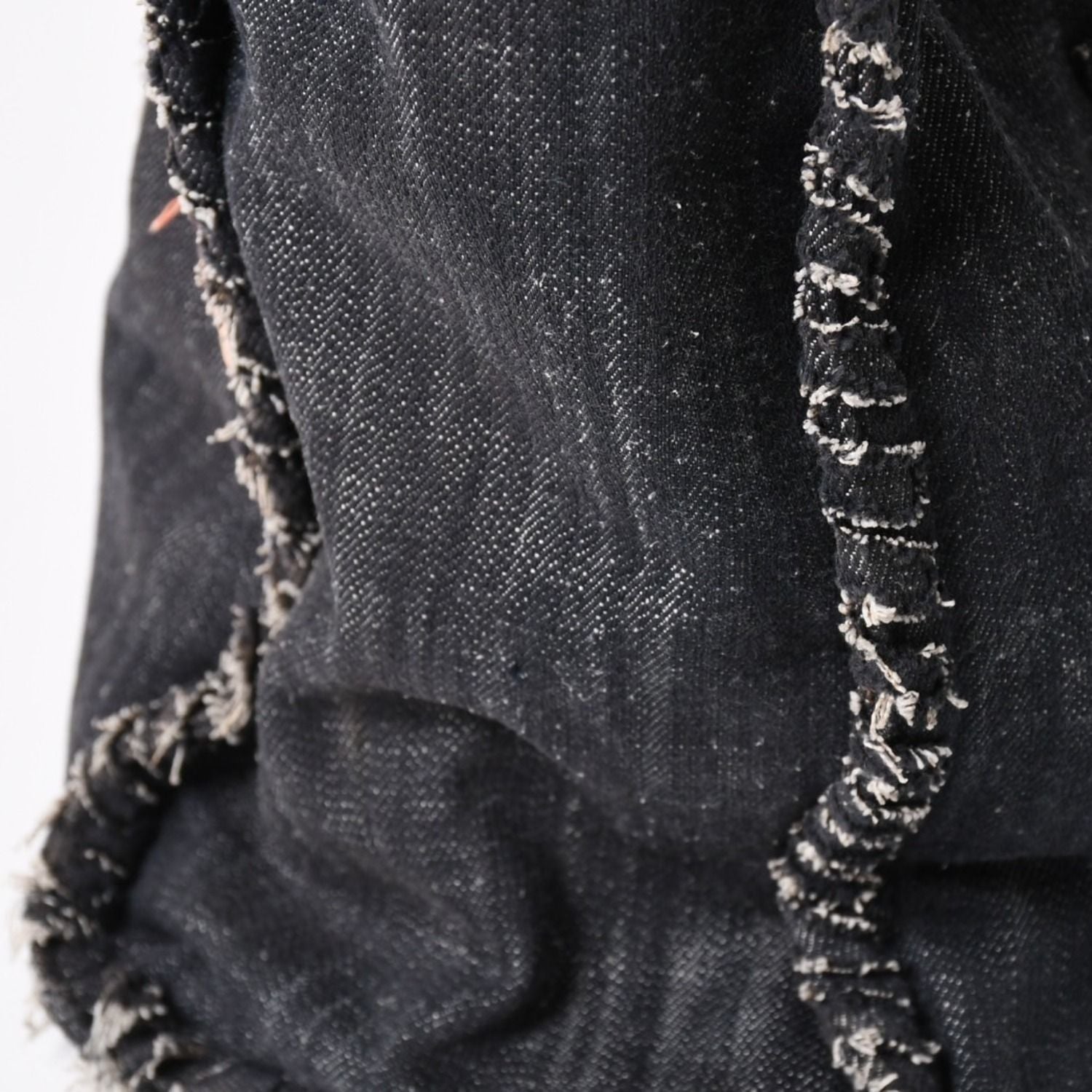 Chanel Chain Tote Bag Night Flight Embroidery CC Logo Denim — view 5
