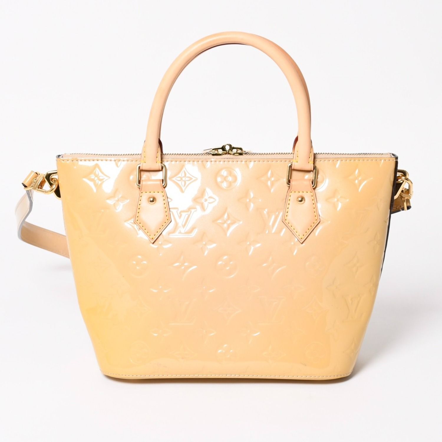 Louis Vuitton Monogram Vernis Montebello PM 2-Way Bag Beige Gold — view 2