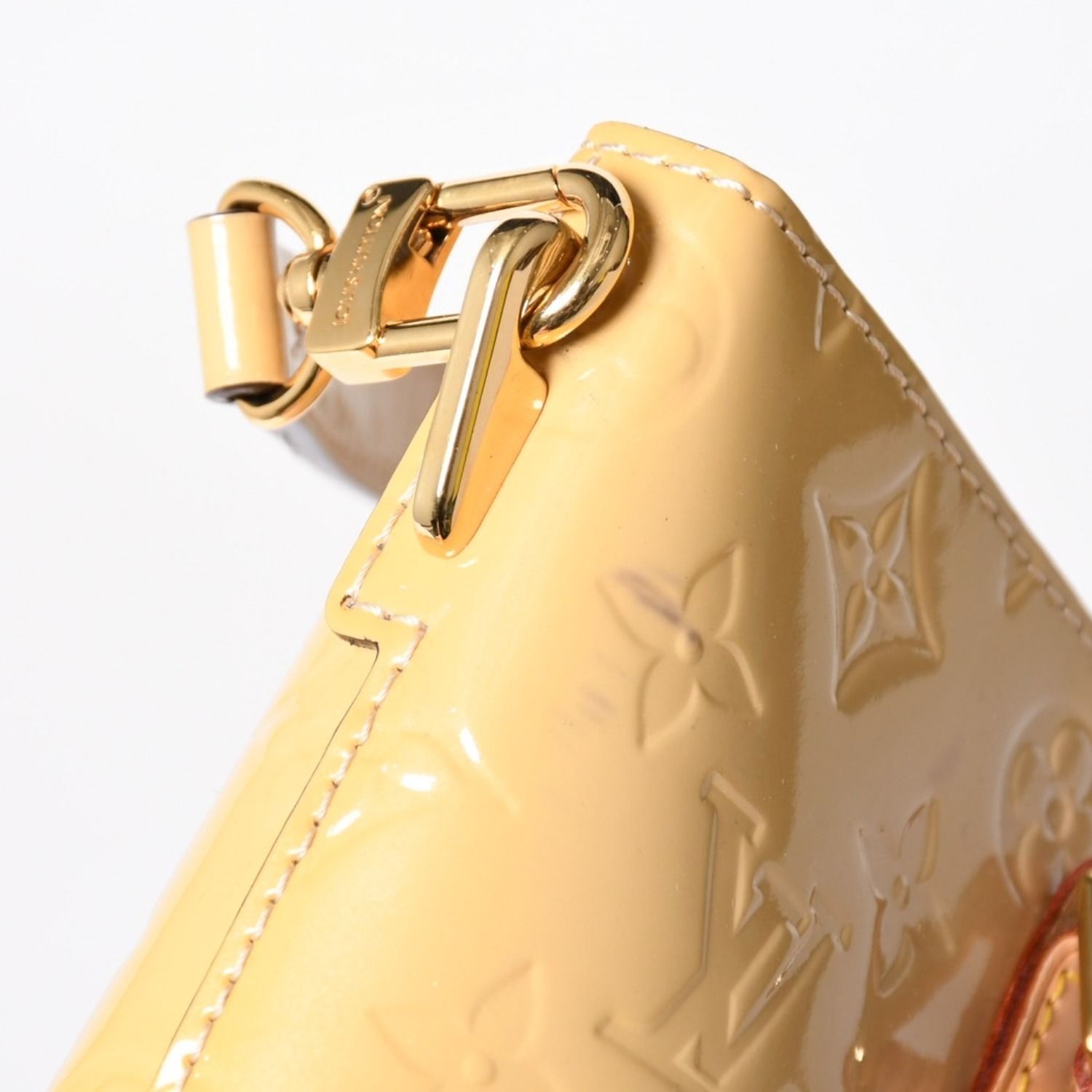 Louis Vuitton Monogram Vernis Montebello PM 2-Way Bag Beige Gold — view 7