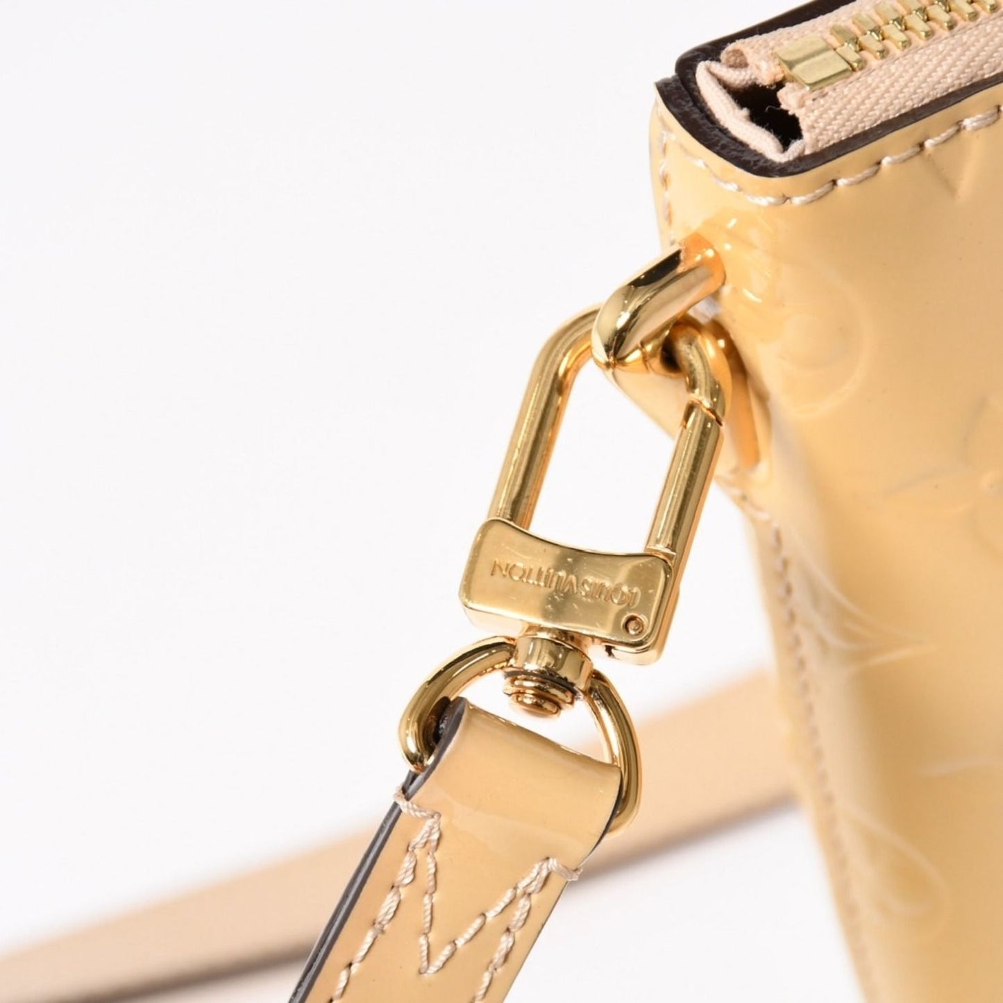 Louis Vuitton Monogram Vernis Montebello PM 2-Way Bag Beige Gold — view 8