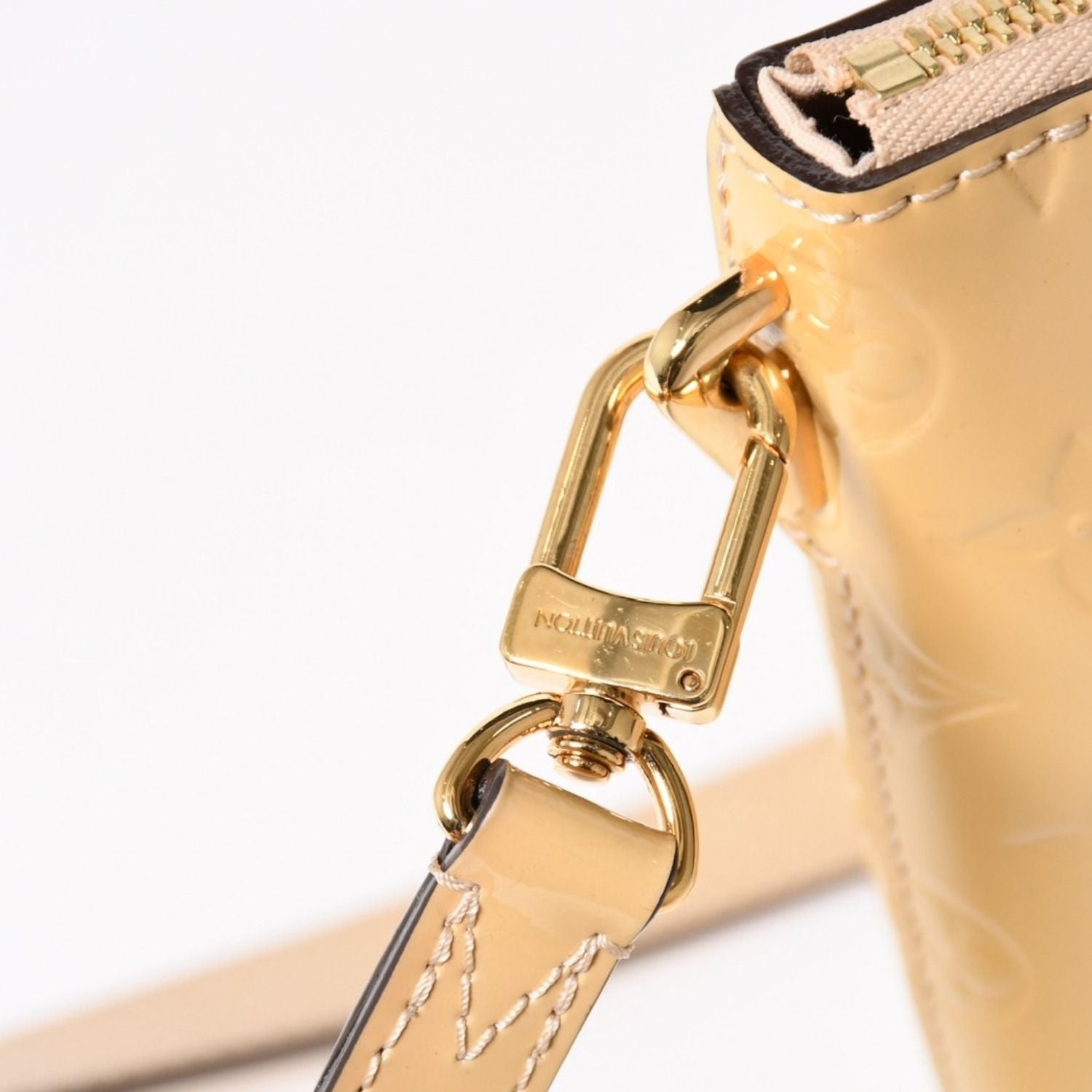 Louis Vuitton Monogram Vernis Montebello PM 2-Way Bag Beige Gold — view 8