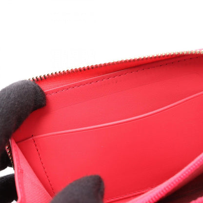 Chanel Round Wallet CC Logo Pink Caviar Leather CC — view 7