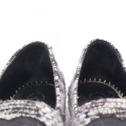 Chanel CC Logo Espadrilles Slip Ons Fabric — view 7