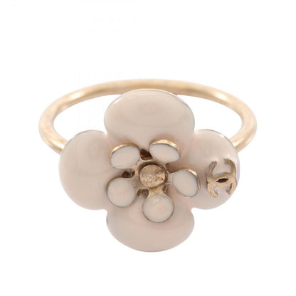 Chanel Ring CC Logo Flower