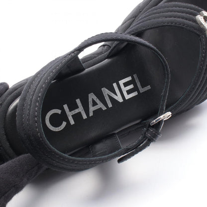 Chanel Sandals Quilted CC Logo — view 5