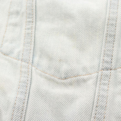 Balenciaga Denim Jacket Back Logo — view 8