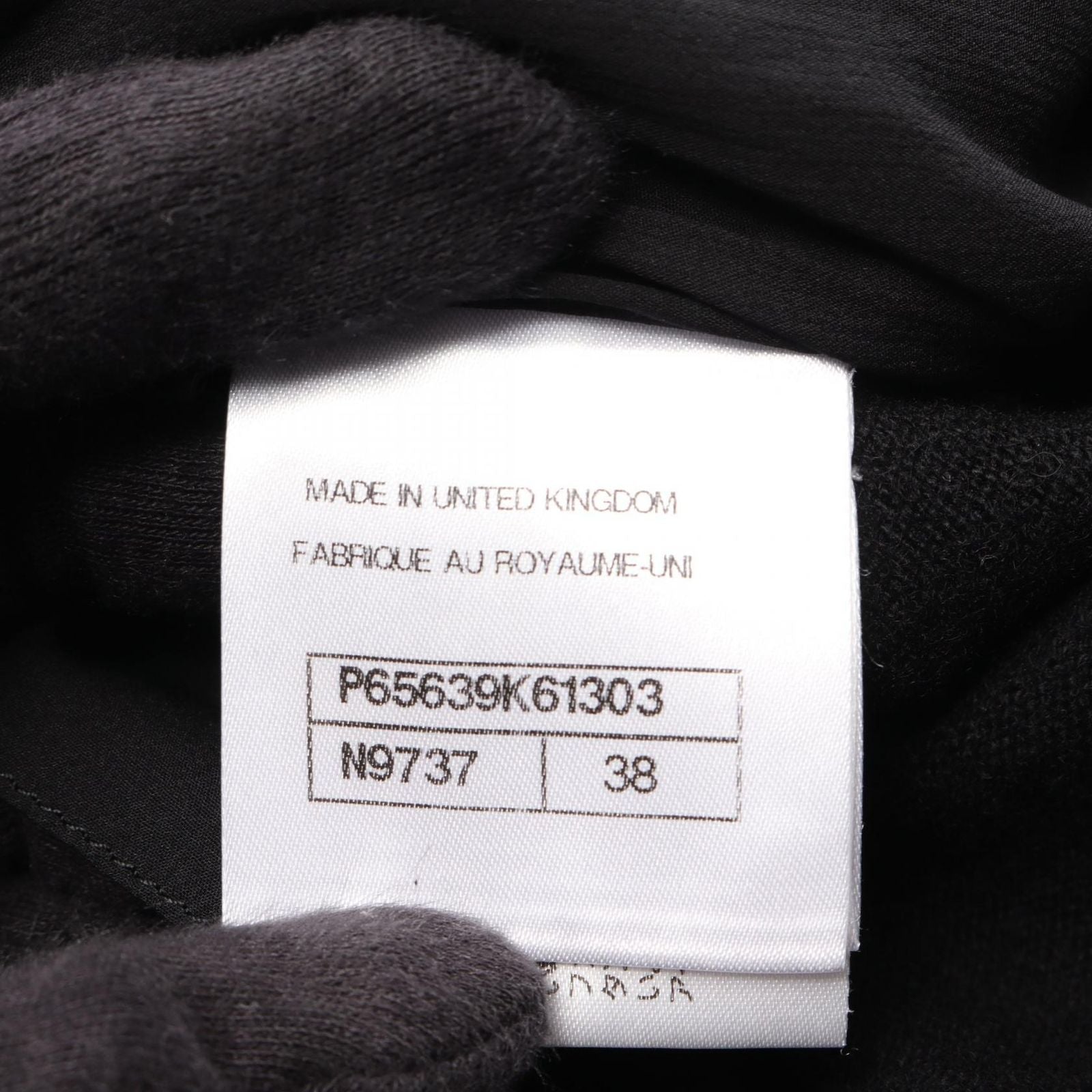 Chanel Knit CC Logo Cashmere Sweater — view 4
