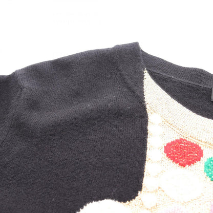 Chanel Knit CC Logo Cashmere Sweater — view 8