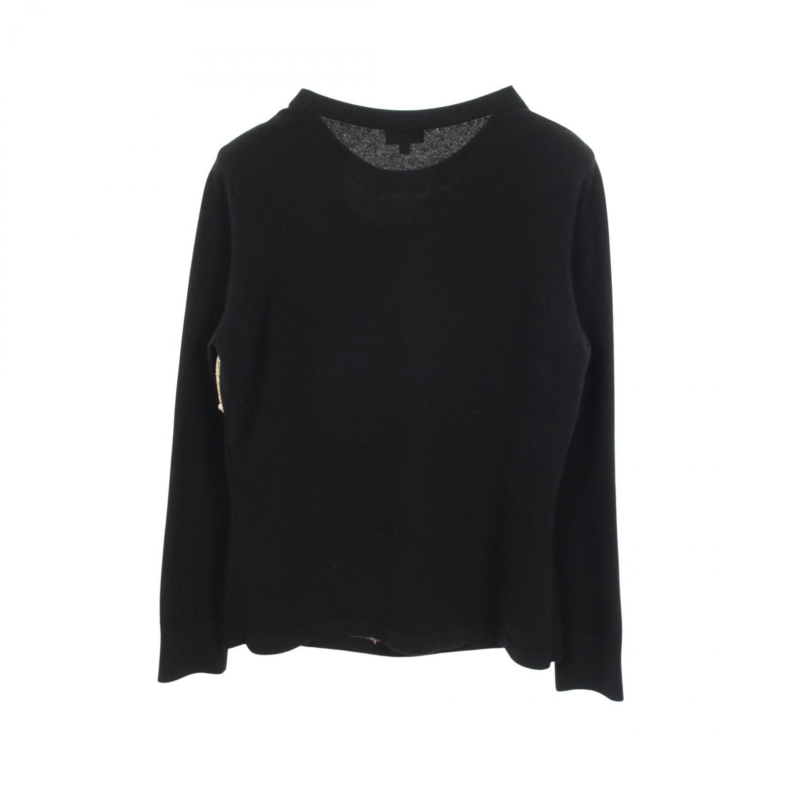 Chanel Knit CC Logo Cashmere Sweater — view 2