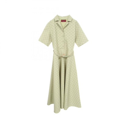 Gucci Dress GG Pattern Cotton