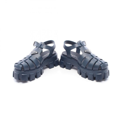 Prada Sandals Monolith Triangle Plate — view 3