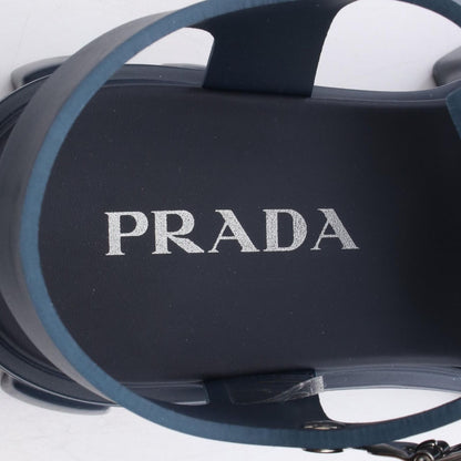 Prada Sandals Monolith Triangle Plate — view 5