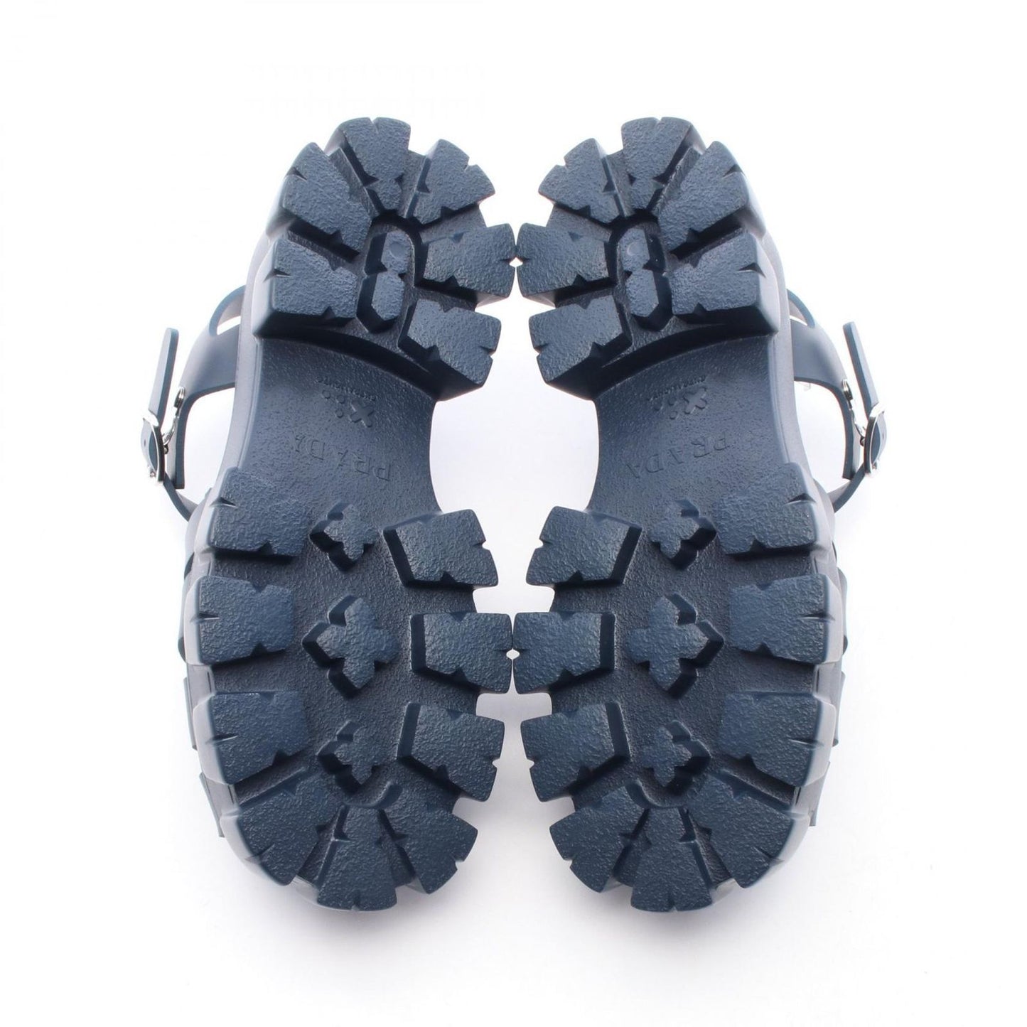 Prada Sandals Monolith Triangle Plate — view 4