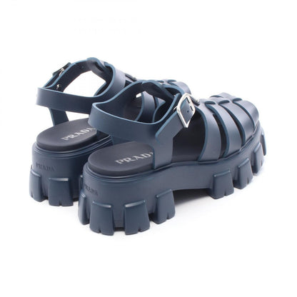 Prada Sandals Monolith Triangle Plate — view 2