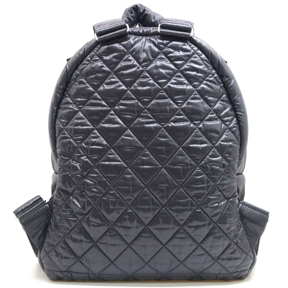 Chanel Backpack Coco Cocoon Nylon Black 23 — view 2